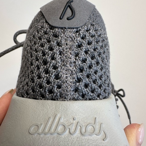 Allbirds Grey Woven Sneakers - Picture 7 of 10